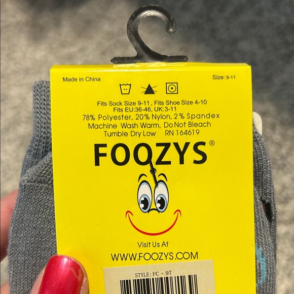 Foozys Coffee-Themed Unisex Socks - Picture 3 of 4